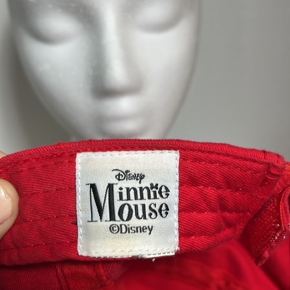DISNEY Minnie Mouse hat, Red, in very good condition - Picture 4 of 5